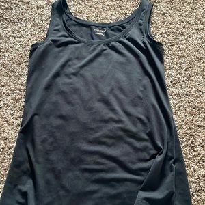 Black tank top